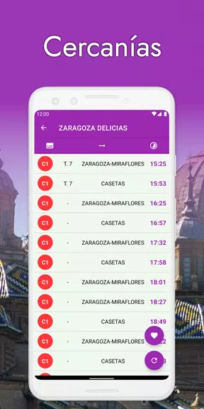 Schermata Zaragoza Bus Tranvía Cercanías 3