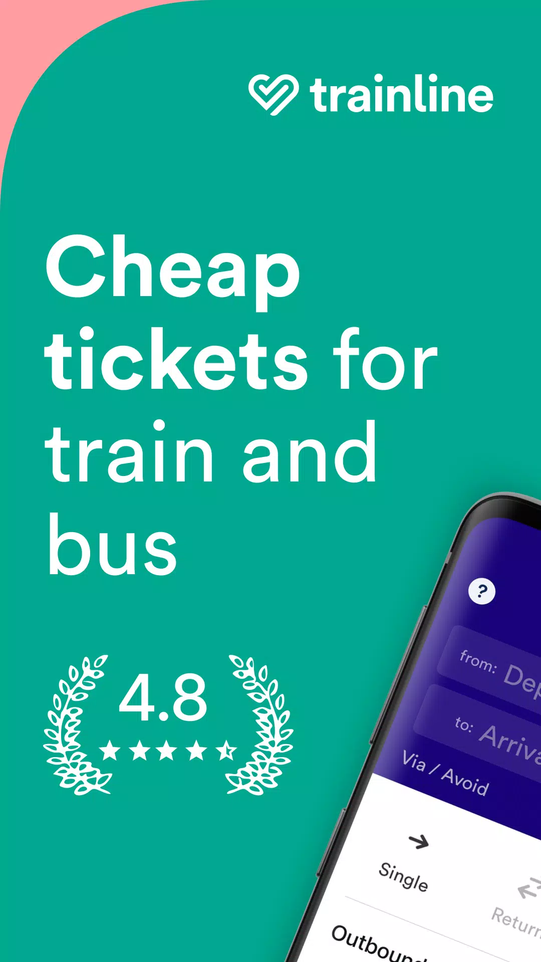 Trainline: Zugtickets kaufen Screenshot 0