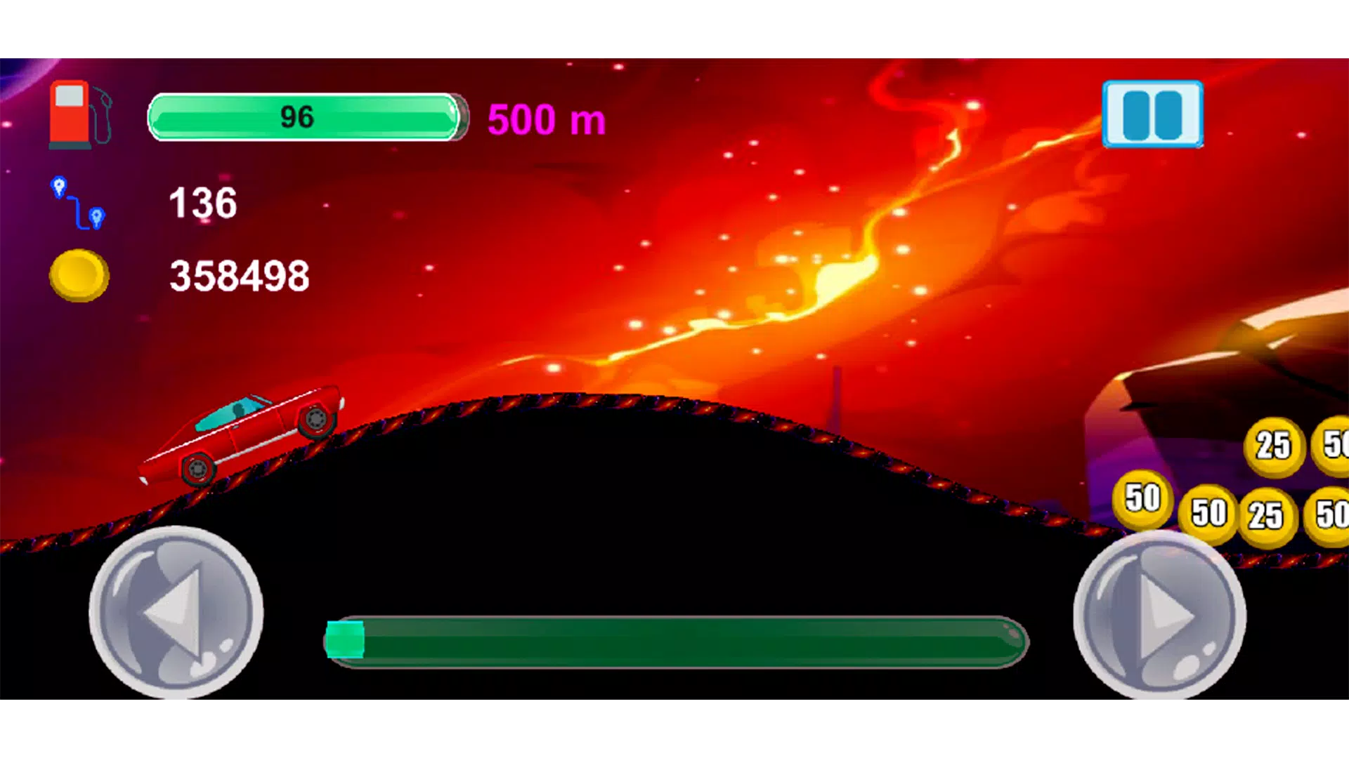 Hill Climb Car Race Adventure Captura de tela 3