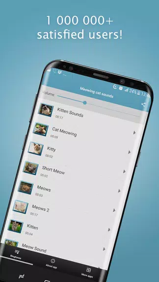 Meowing Cat Sounds Ringtones স্ক্রিনশট 0