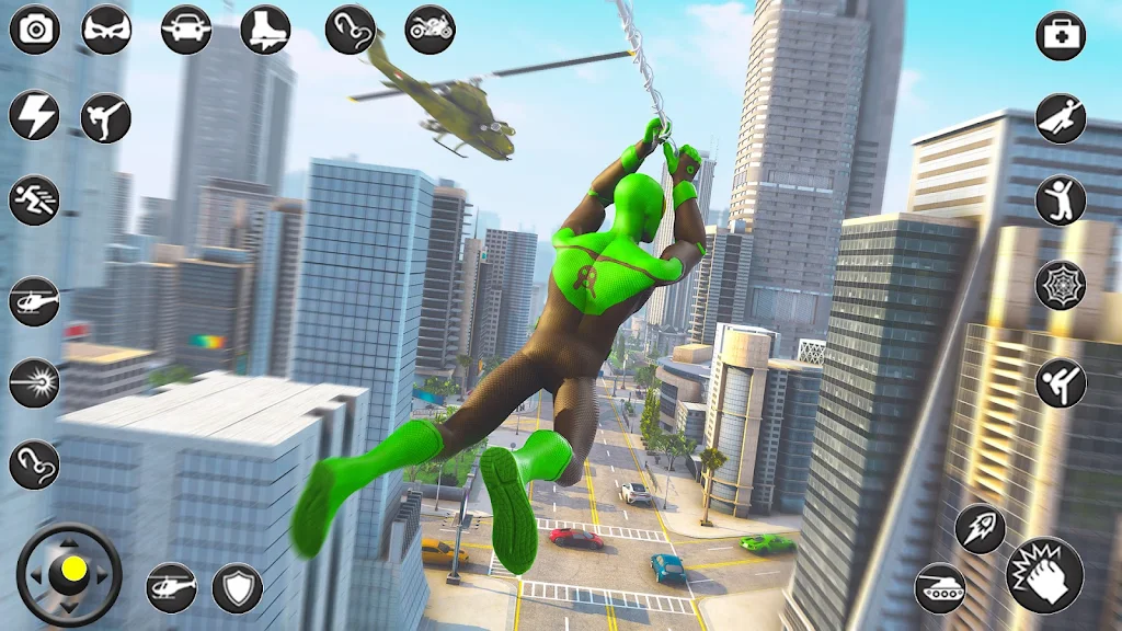 Rope Hero Spider: Spider Games Zrzut ekranu 3