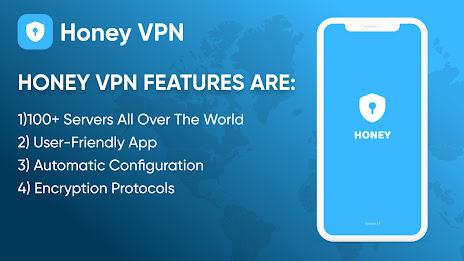 Honey VPN - Fast & Secure Zrzut ekranu 3