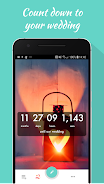 Wedding Countdown Widget स्क्रीनशॉट 0