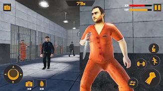 Grand Jail Prison Escape Games ဖန်သားပြင်ဓာတ်ပုံ 0