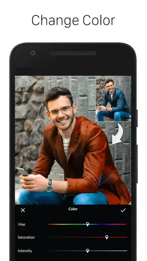 LightX Photo Editor Ảnh chụp màn hình 1