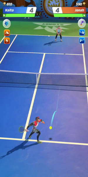 Tennis Clash: Multiplayer Game Ảnh chụp màn hình 0