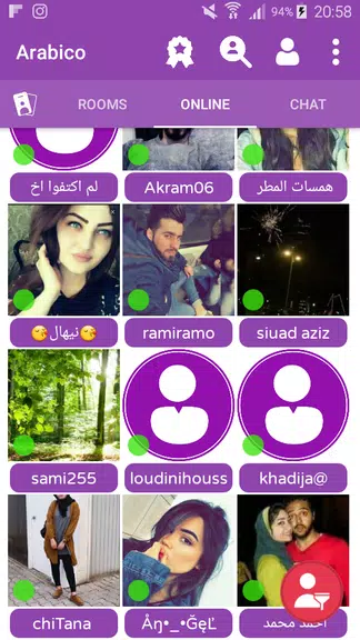 Arabico - Meet Arabs People & Chat Rooms Ekran Görüntüsü 1