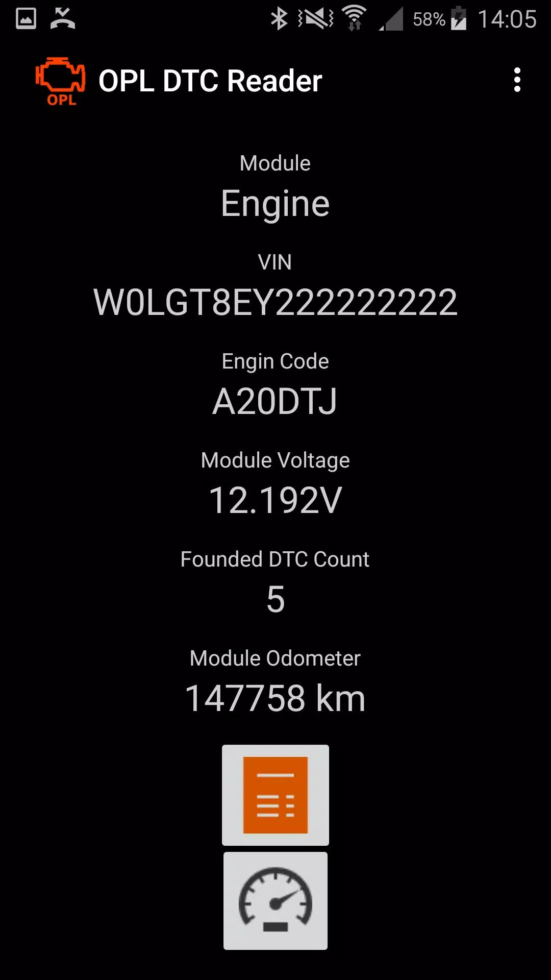 OPL DTC Reader應用截圖第2張
