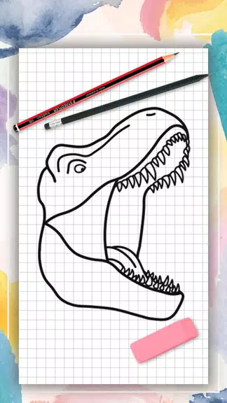 Schermata How to draw - learn to draw 0