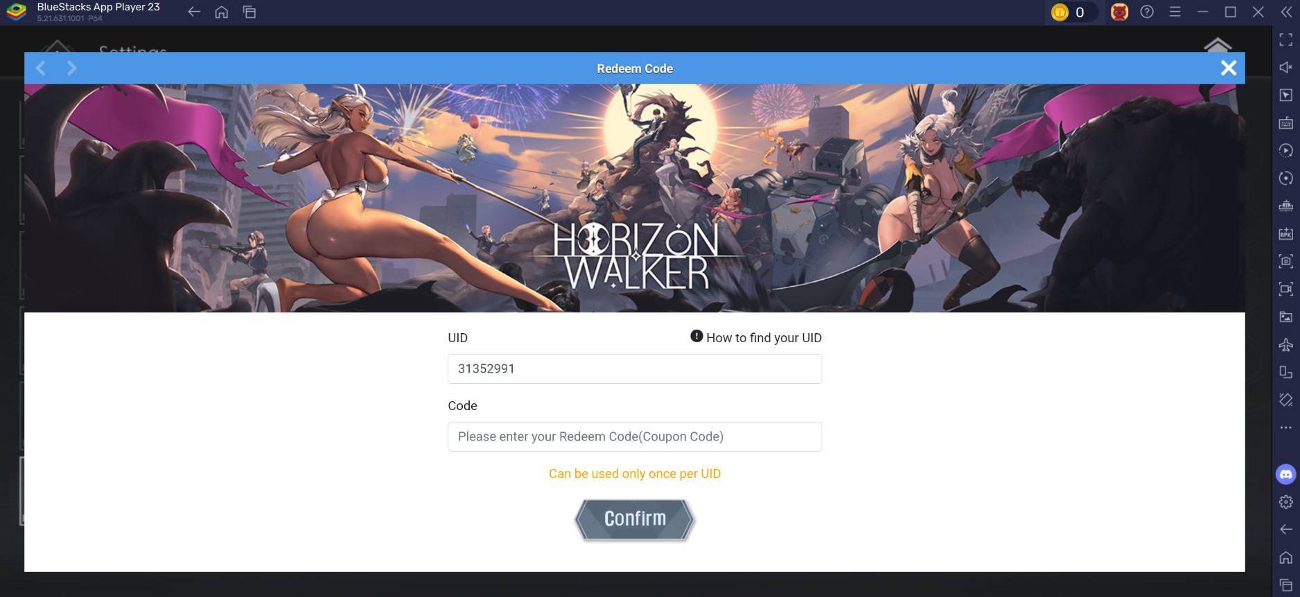 Horizon Walker - 2025 년 1 월 모든 작업 상환 코드