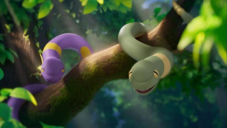 Pokemon kỷ niệm năm của con rắn với Ekans 