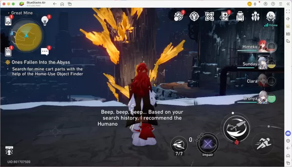 Experience Honkai: Star Rail on Mac through BlueStacks Air's optimized platform