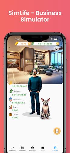 Sim Life - Business Simulator स्क्रीनशॉट 0