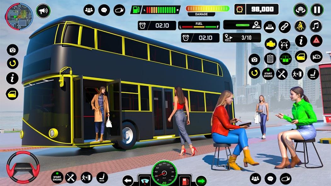 Coach Bus Simulator Games Mod Capture d'écran 0