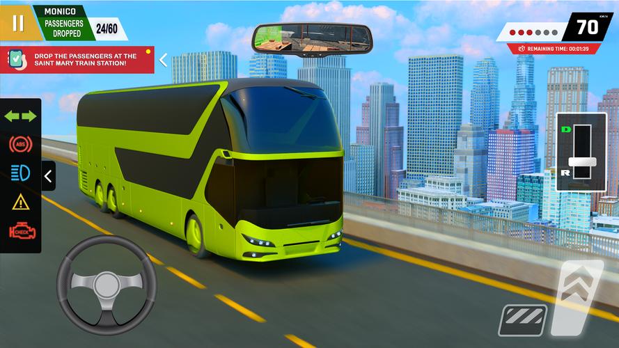 City Bus Simulator : Bus Games Capture d'écran 2