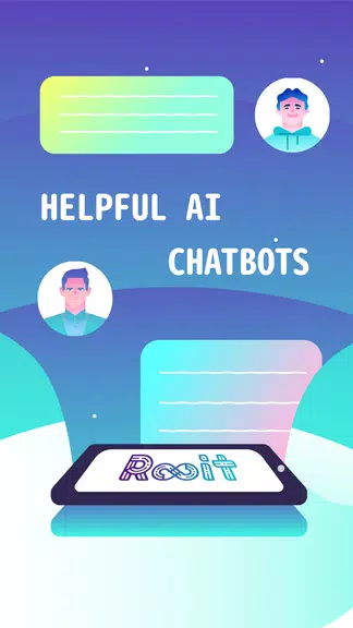 Schermata Rooit - Anonymous Chat Rooms 1