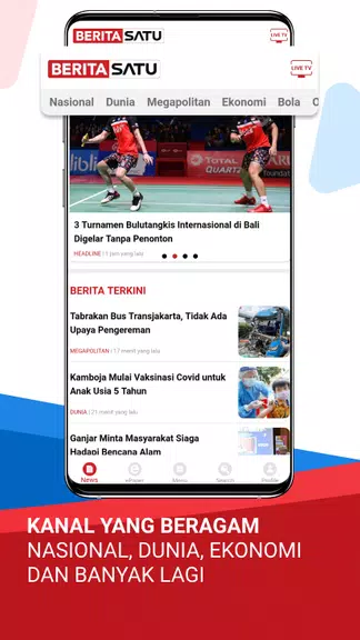 BeritaSatu Zrzut ekranu 3