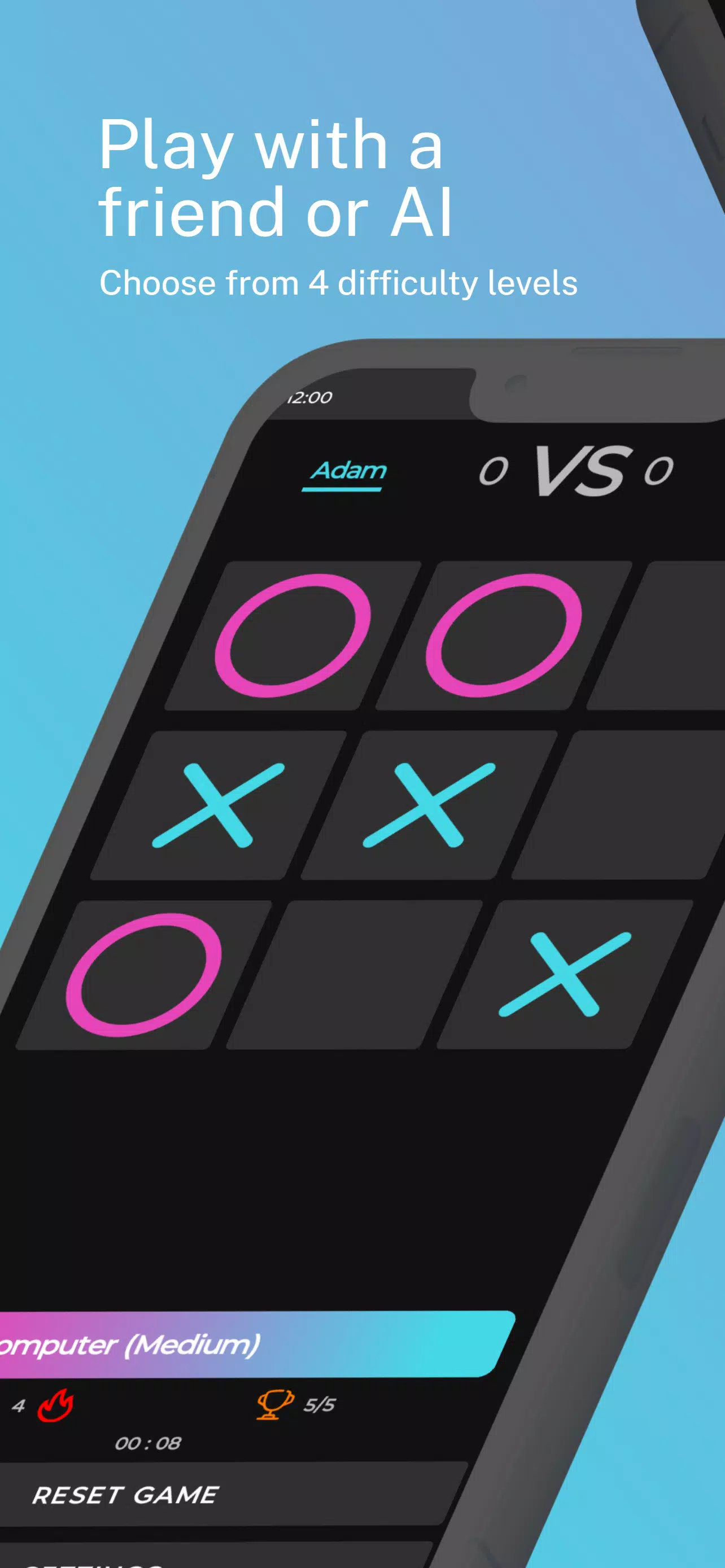 Tic Tac Toe Game 스크린샷 0