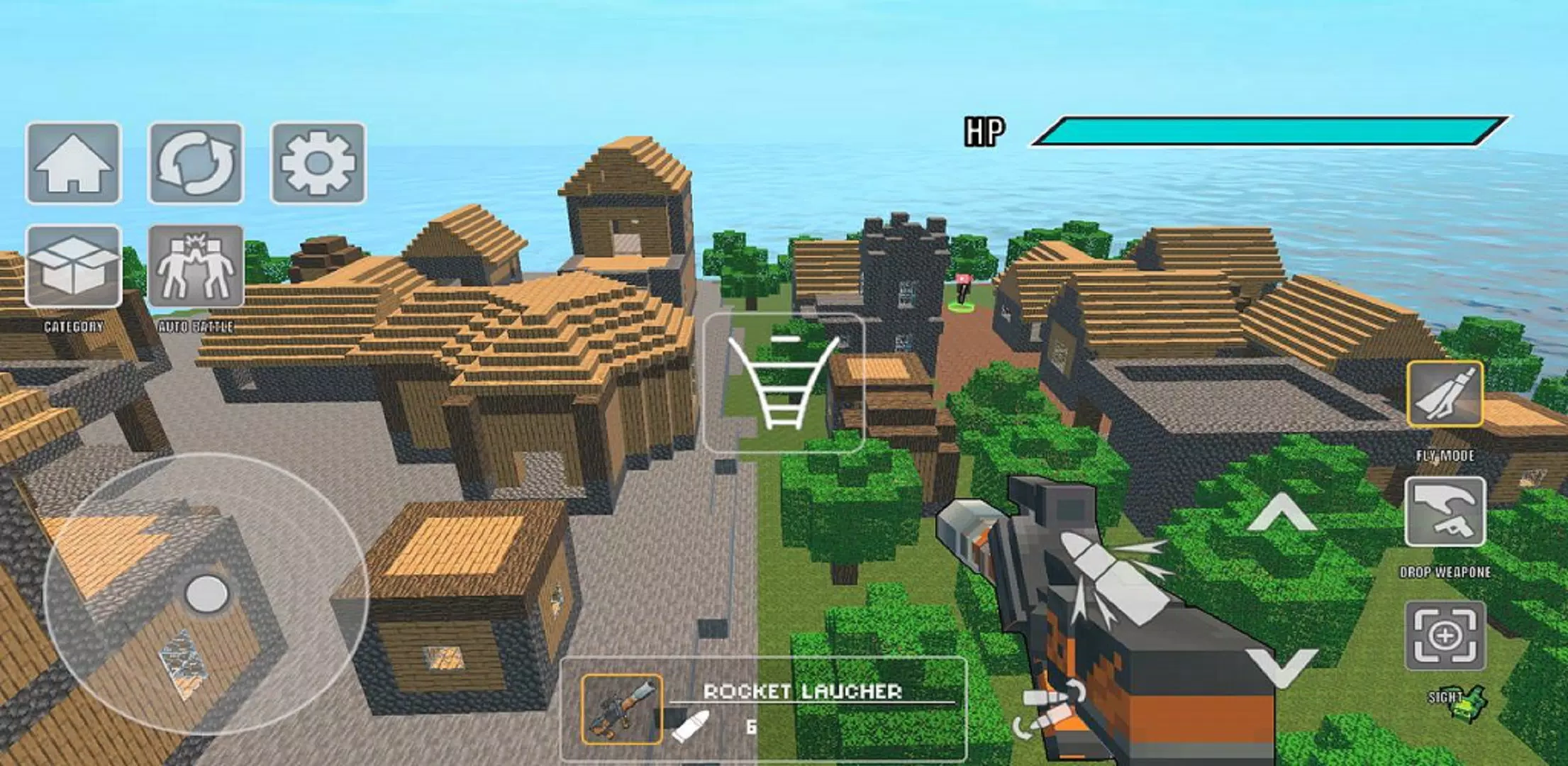 Craft BuildingPixel World II ဖန်သားပြင်ဓာတ်ပုံ 1