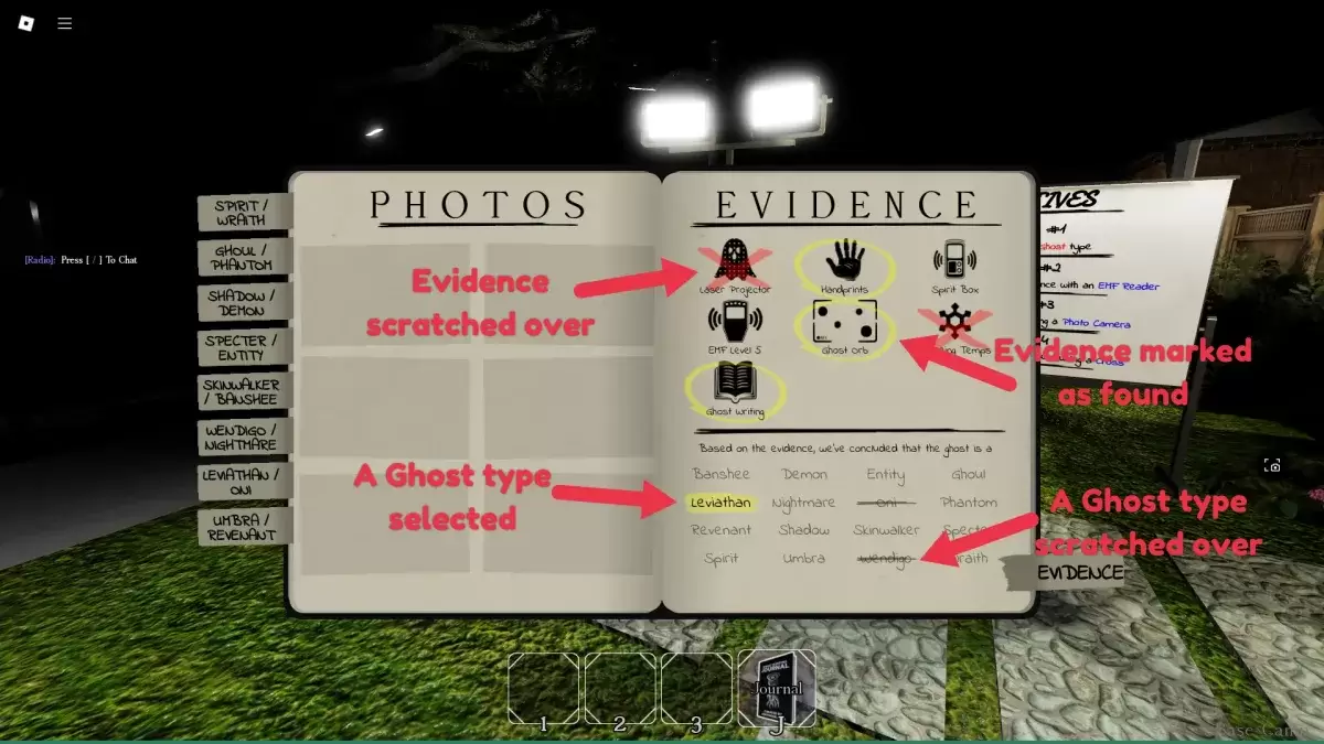 Ghost Identification: Demonology & Evidence Types