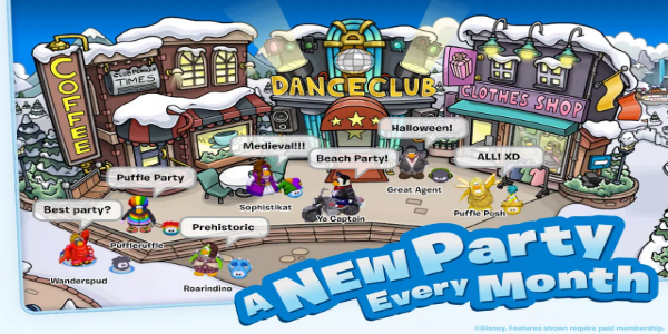 Club Penguin Captura de tela 2