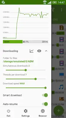 Advanced Download Manager Capture d'écran 1