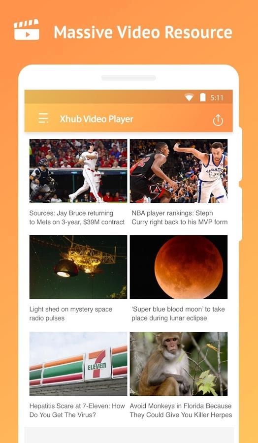 Xhub Video Player應用截圖第2張