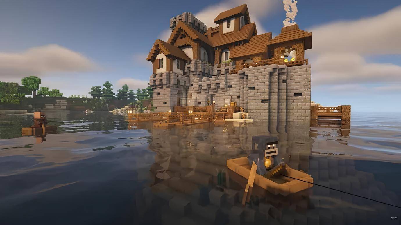 Castillo de agua Minecraft