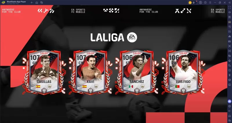 EA Sports FC ™ Mobilna piłka nożna: 2025 LALIGA Event Najważniejsze informacje i legendy