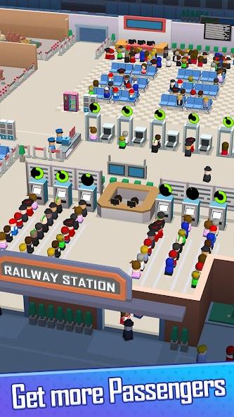 Railway Tycoon - Idle Game Mod Ảnh chụp màn hình 3