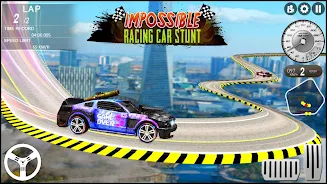 Impossible GT Racing Car Stunt Captura de tela 2