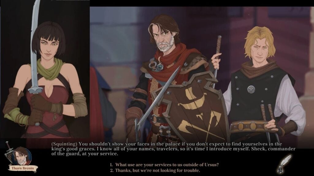 O Banner Saga Ash of Gods: Redemption cai no Android