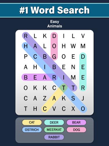 Word Search: Word Find Capture d'écran 3