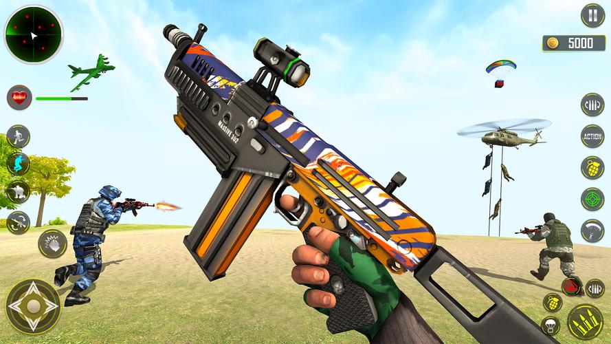 FPS Shooting game 3d gun game 스크린샷 2