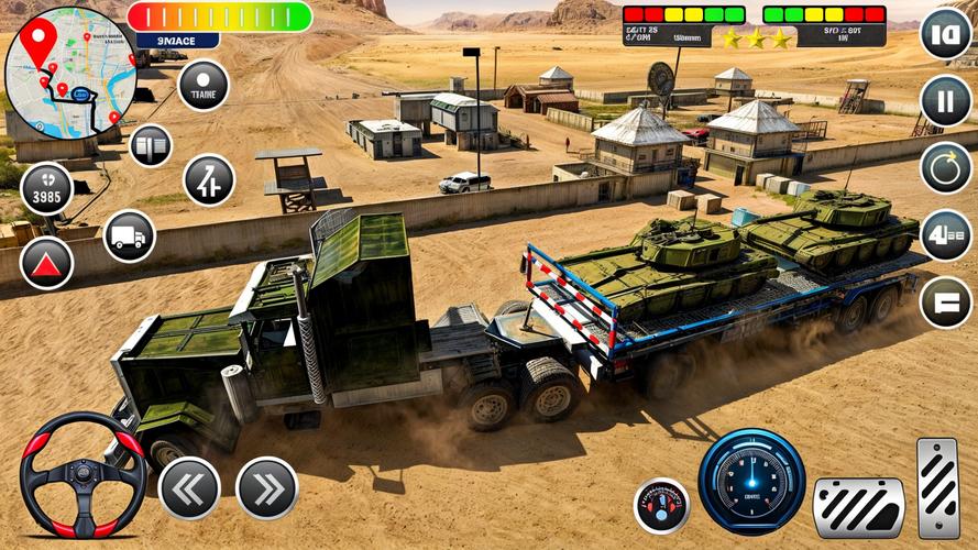 Army Transport Tank Ship Games Captura de tela 3