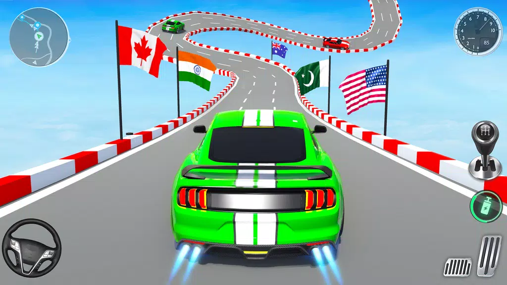 Muscle Car Stunts - Ramp Car應用截圖第0張