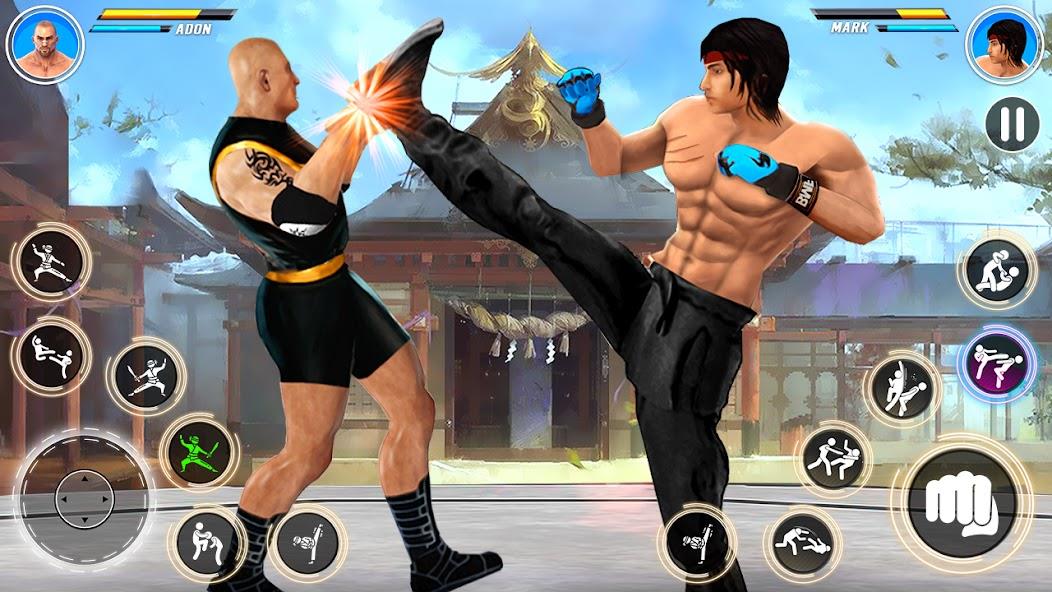 Kung Fu karate: Fighting Games Schermafbeelding 2