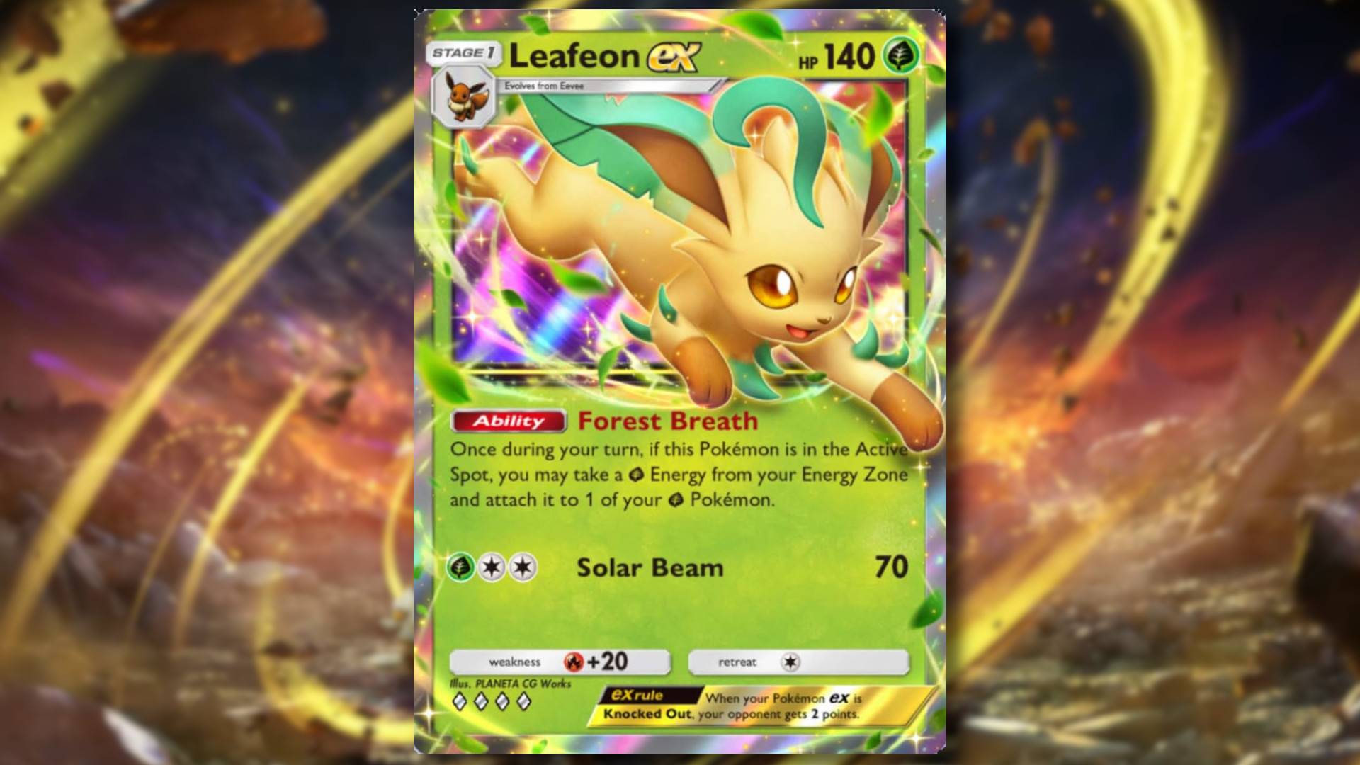 Top Leafeon Ex -decks voor Pokemon TCG Pocket