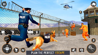 Jail Prison Police Car Chase ภาพหน้าจอ 0