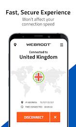 Webroot WiFi Security VPN スクリーンショット 2