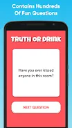 Truth or Drink - Drinking Game Captura de pantalla 1