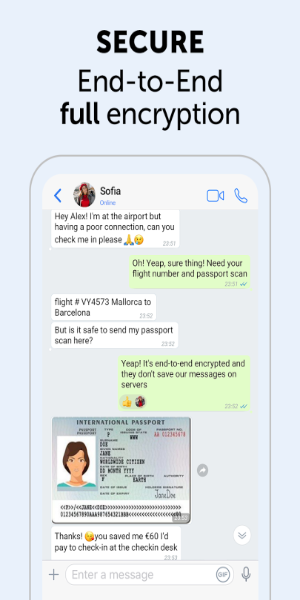 Zangi Private Messenger स्क्रीनशॉट 1