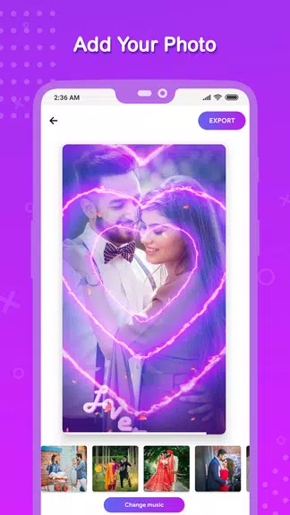 Schermata Vido : Video Status Maker 3