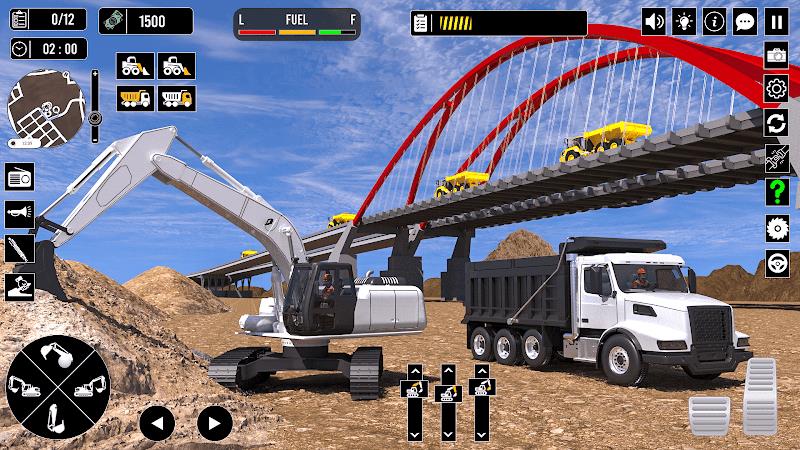 Construction Game: Truck Games स्क्रीनशॉट 0