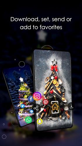 Christmas Wallpapers 4K Tangkapan skrin 2