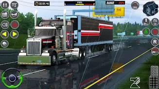 US Cargo Truck Simulator Game ဖန်သားပြင်ဓာတ်ပုံ 1