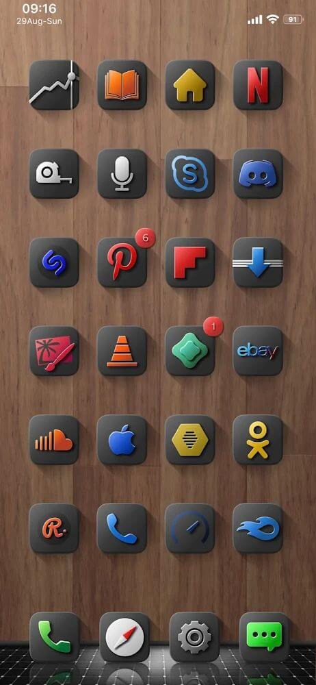 Shiiny Icon Pack Mod স্ক্রিনশট 0