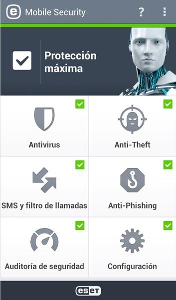 ESET Mobile Security Antivirus Captura de pantalla 2