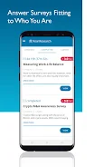 Real Research Survey App Ảnh chụp màn hình 3