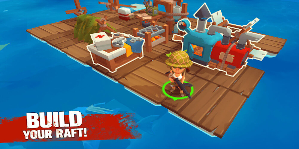 Grand Survival: Raft Adventure 스크린샷 1